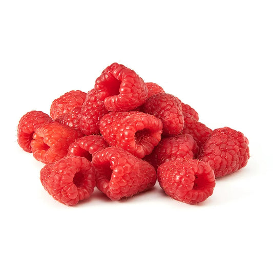 Raspberries 1 box weight 130 gm